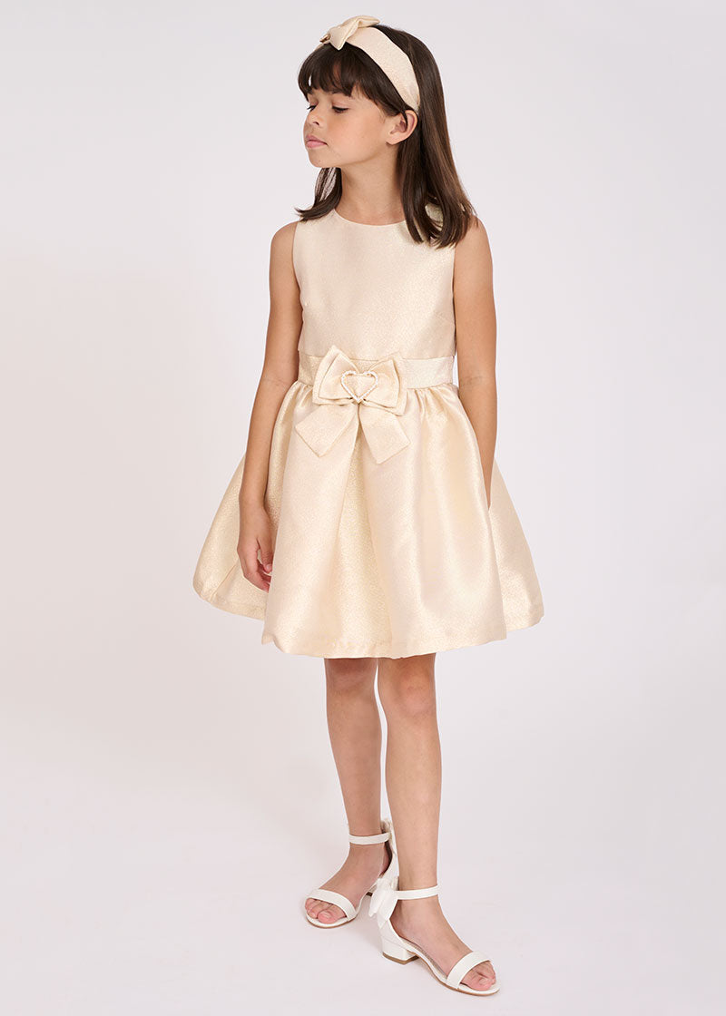 Sydney Sparkle Dress Gold