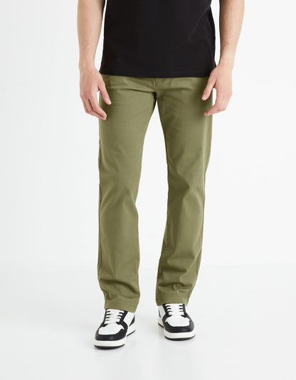 Straight Chino Pants_TOHENRI_KHAKI_01