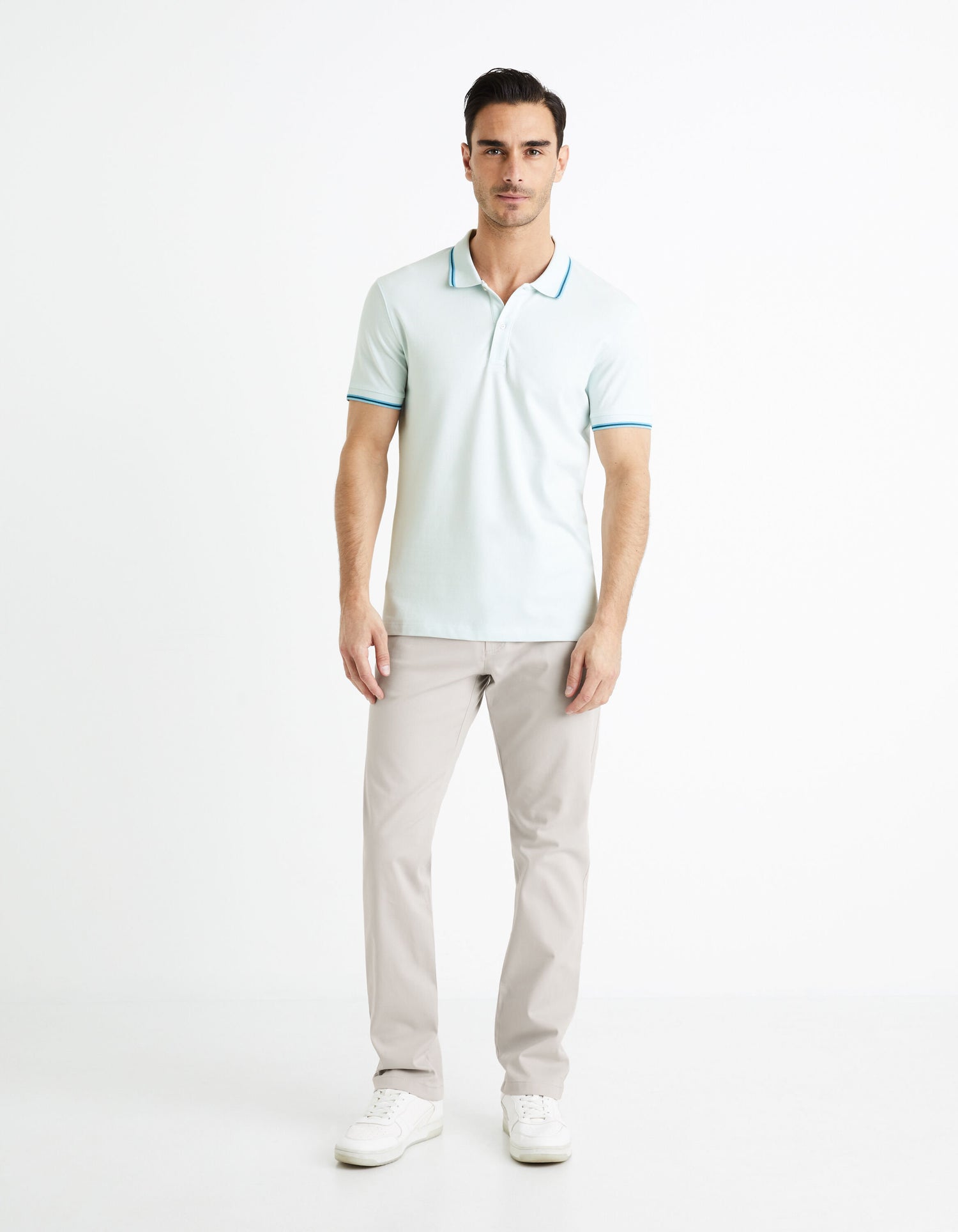 Straight Chino Pants_TOHENRI_LIGHT GREY_03