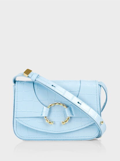 Shoulder Bag With Decorative Ring