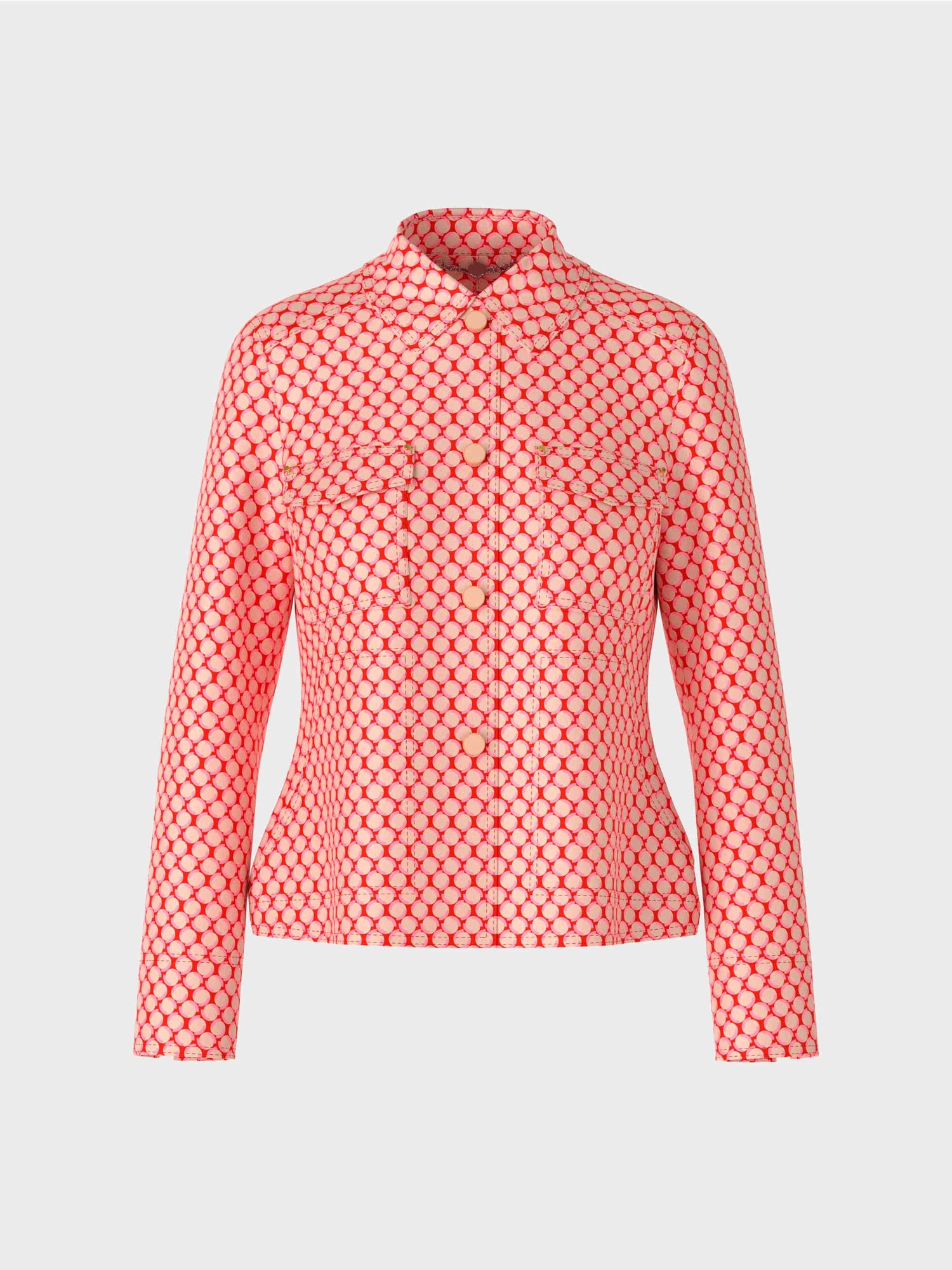 Jacket In Polka Dot Pattern