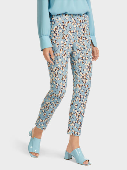Stretchy Pants In Imaginative Pattern