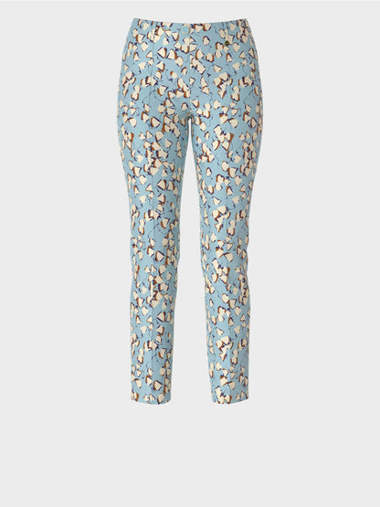 Stretchy Pants In Imaginative Pattern