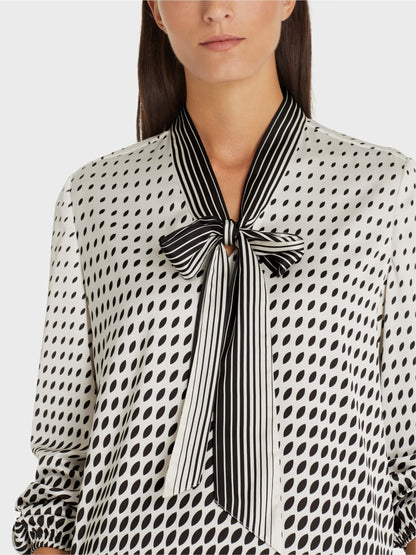 Blouse With Pattern Mix