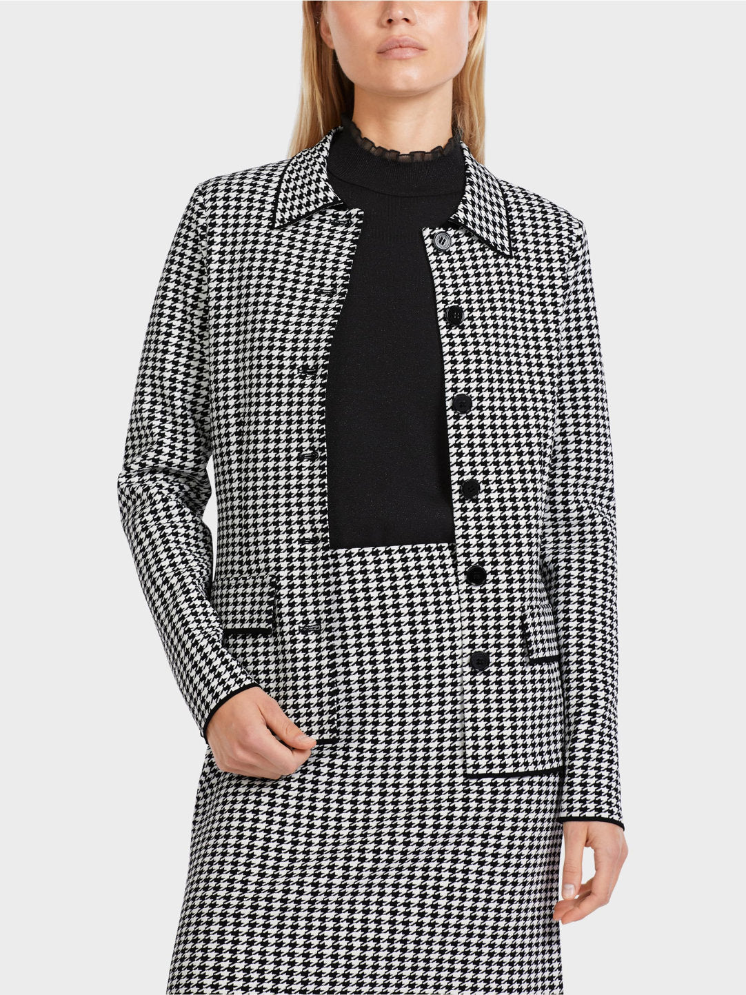 Checked Jacket Knitted In Germany_VC 31.10 M66_190_05
