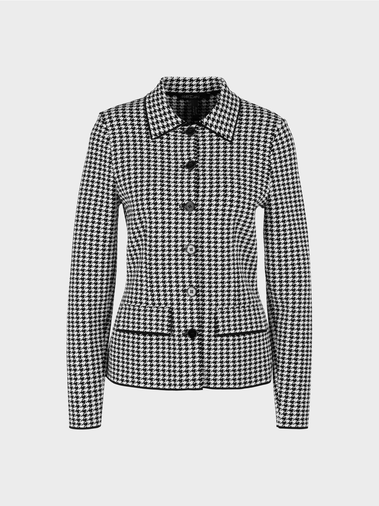Checked Jacket Knitted In Germany_VC 31.10 M66_190_07