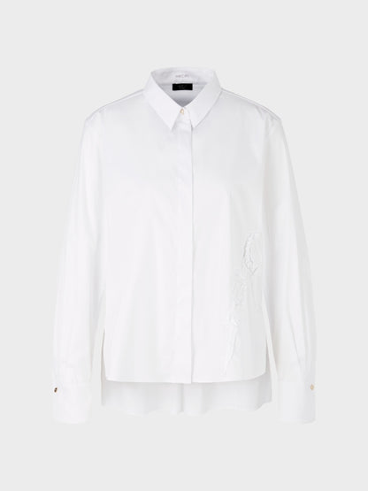 White Shirt Blouse With Appliqué_VC 51.07 W71_100_06