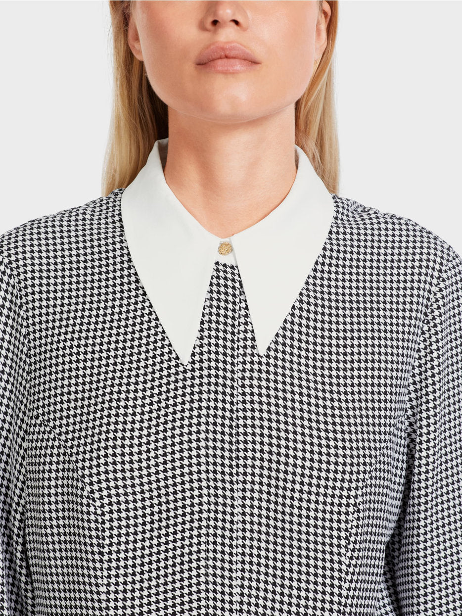 Viscose Blouse With Houndstooth Check_VC 51.34 W28_190_03