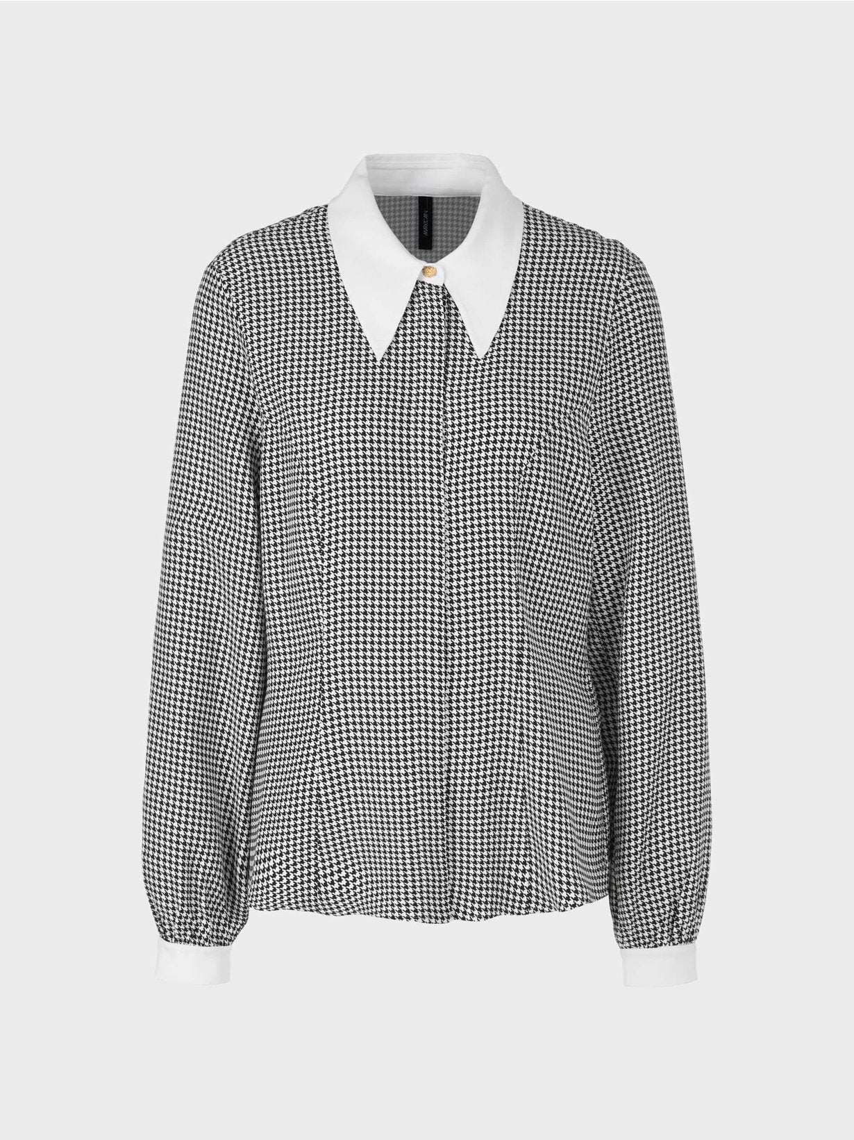 Viscose Blouse With Houndstooth Check_VC 51.34 W28_190_06