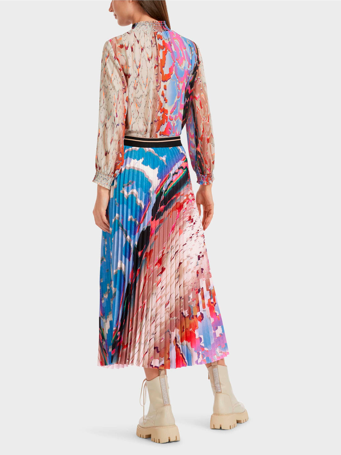 Colourful Printed Pleated Skirt_VC 71.04 W43_321_02