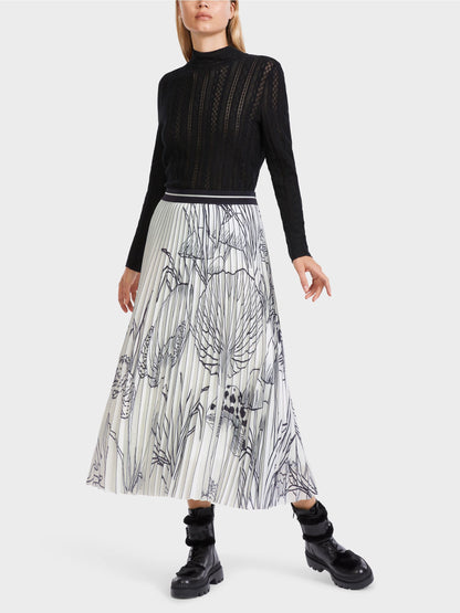Pleated Rethink Together Print Skirt_VC 71.20 W76_110_04