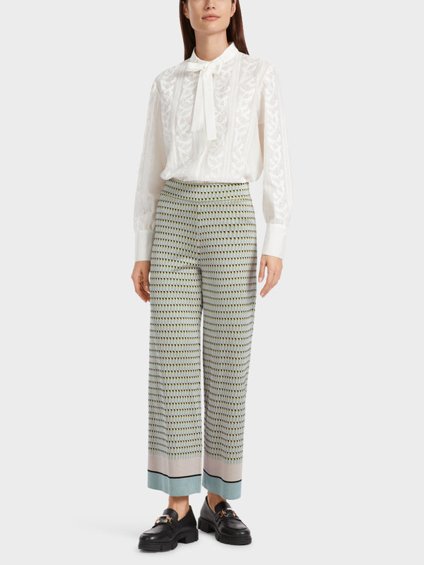 Slip-On Trousers With All-Over Print_VC 81.09 M06_315_04