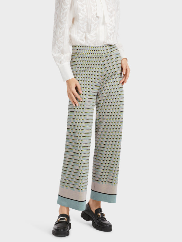 Slip-On Trousers With All-Over Print_VC 81.09 M06_315_06