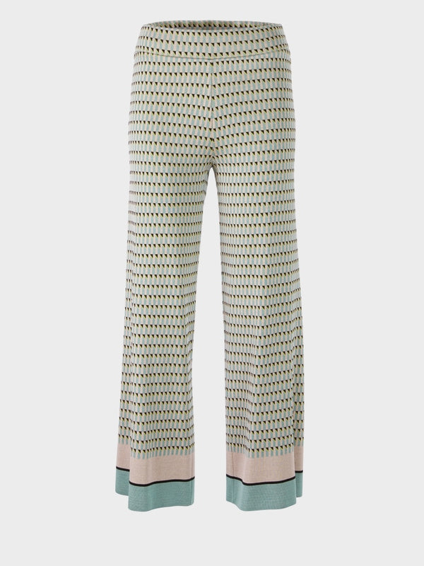 Slip-On Trousers With All-Over Print_VC 81.09 M06_315_07