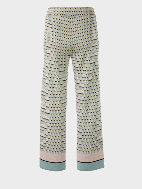 Slip-On Trousers With All-Over Print_VC 81.09 M06_315_08