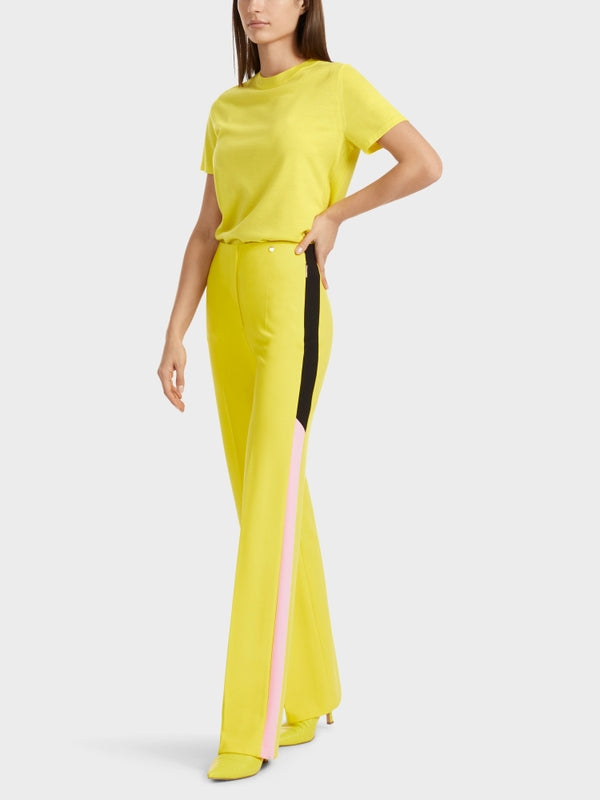 Yellow Wide Leg Dress Trousers_VC 81.24 J42_421_01