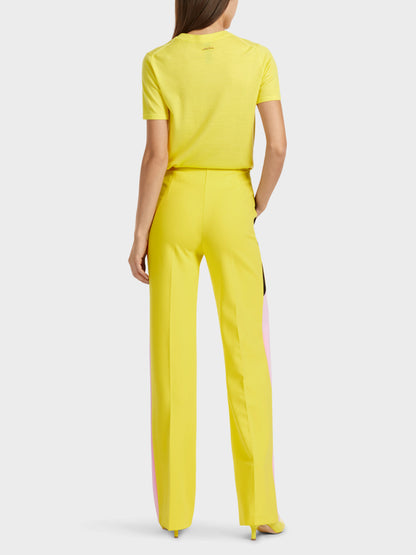 Yellow Wide Leg Dress Trousers_VC 81.24 J42_421_02