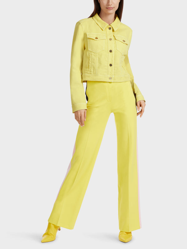 Yellow Wide Leg Dress Trousers_VC 81.24 J42_421_04