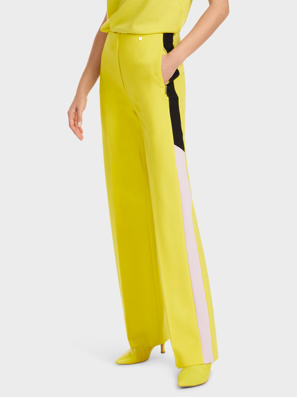 Yellow Wide Leg Dress Trousers_VC 81.24 J42_421_05