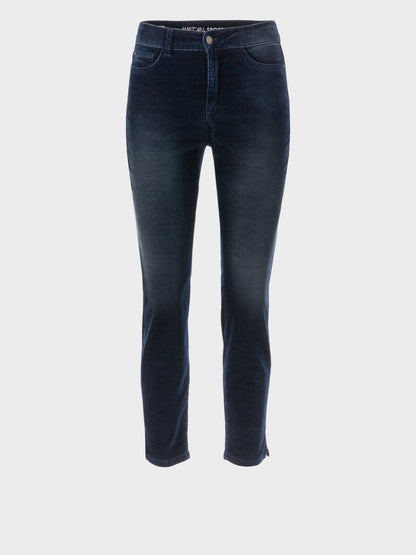 Dark Blue Silea Five-Pocket Jeans_VS 81.36 J12_395_06