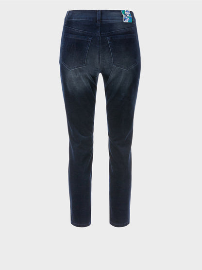 Dark Blue Silea Five-Pocket Jeans_VS 81.36 J12_395_07