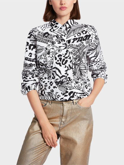 Printed &quot;Rethink TogetherÓ Shirt Blouse_WS 51.04 W06_110_04