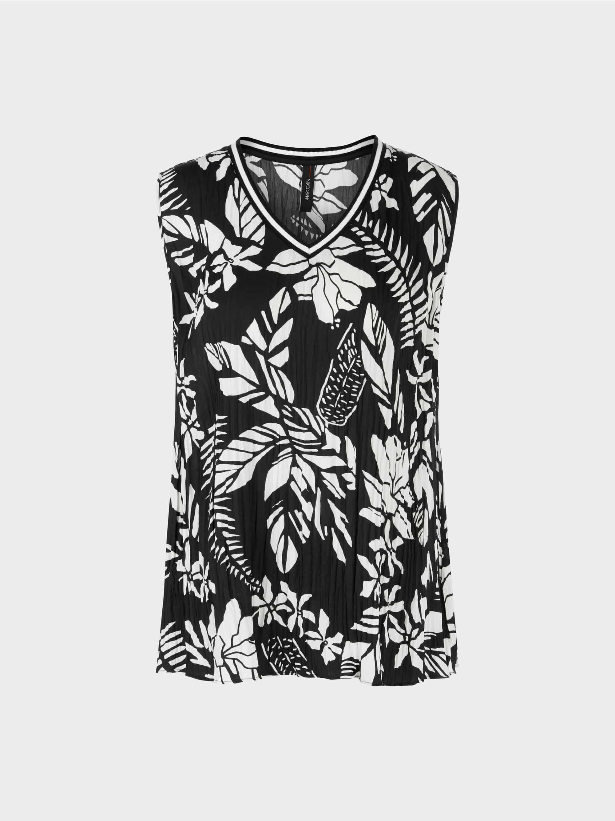 Sleeveless Top With Pleats_WS 61.01 W22_910_05