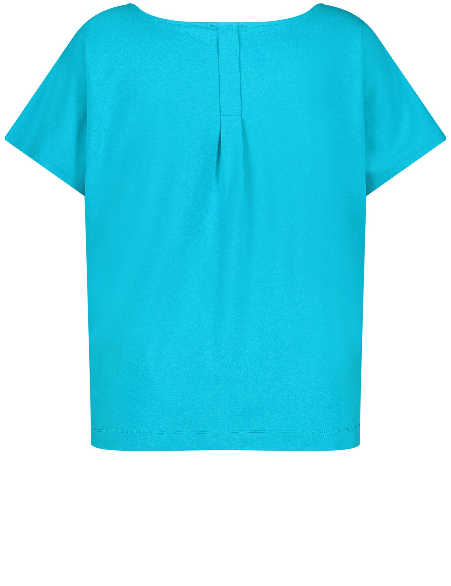 Basic T-Shirt With A Back Pleat