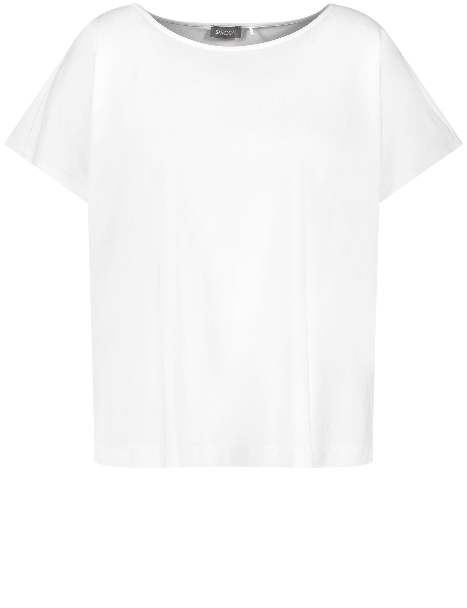 Basic T-Shirt With A Back Pleat