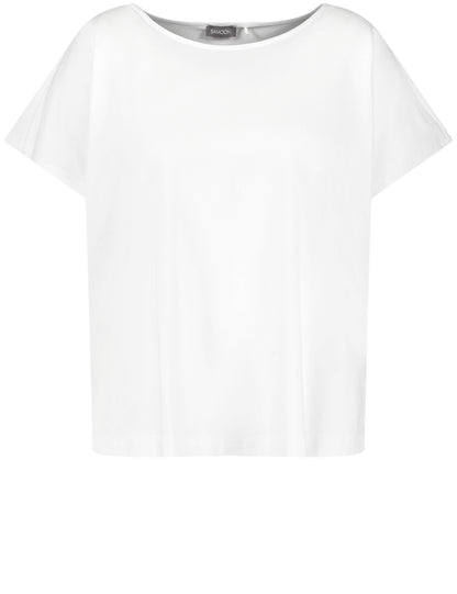 Basic T-Shirt With A Back Pleat