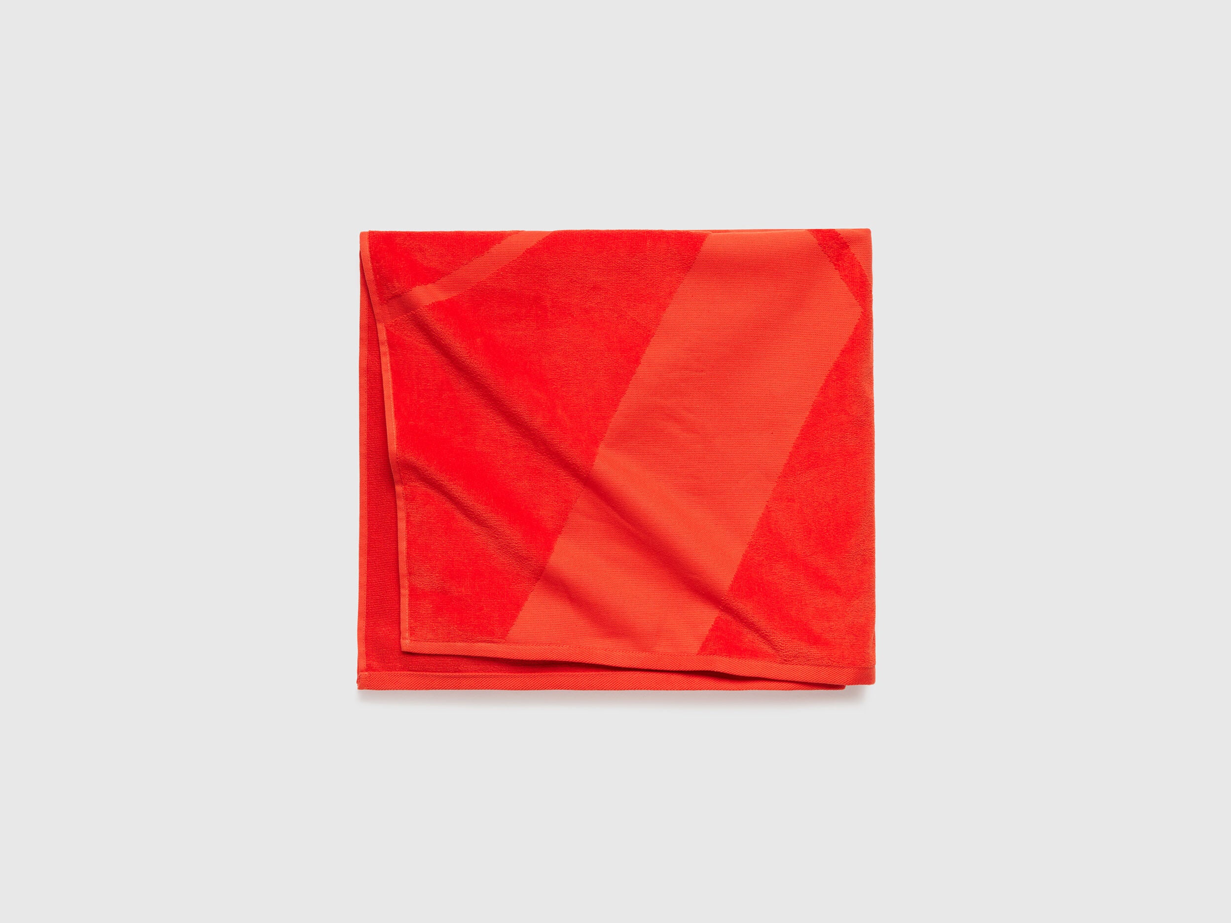 Beach Towel With Jacquard Logo