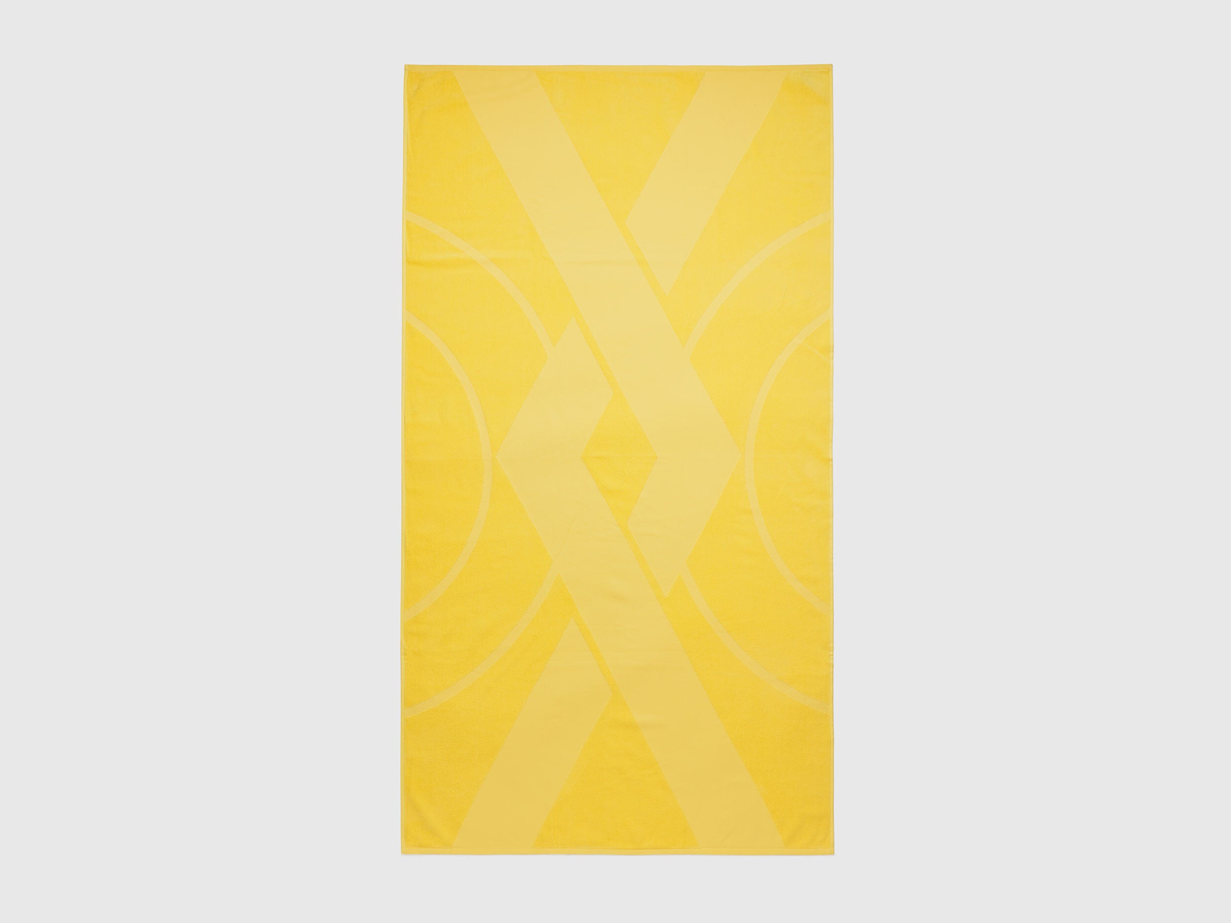 Beach Towel With Jacquard Logo