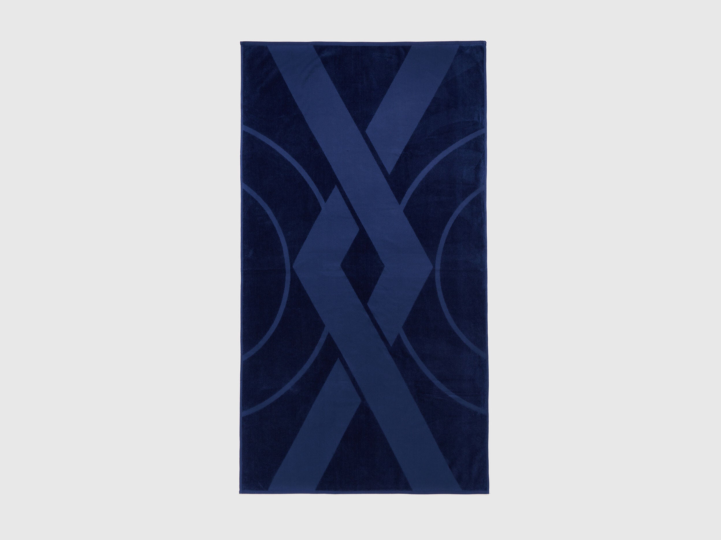 Beach Towel With Jacquard Logo