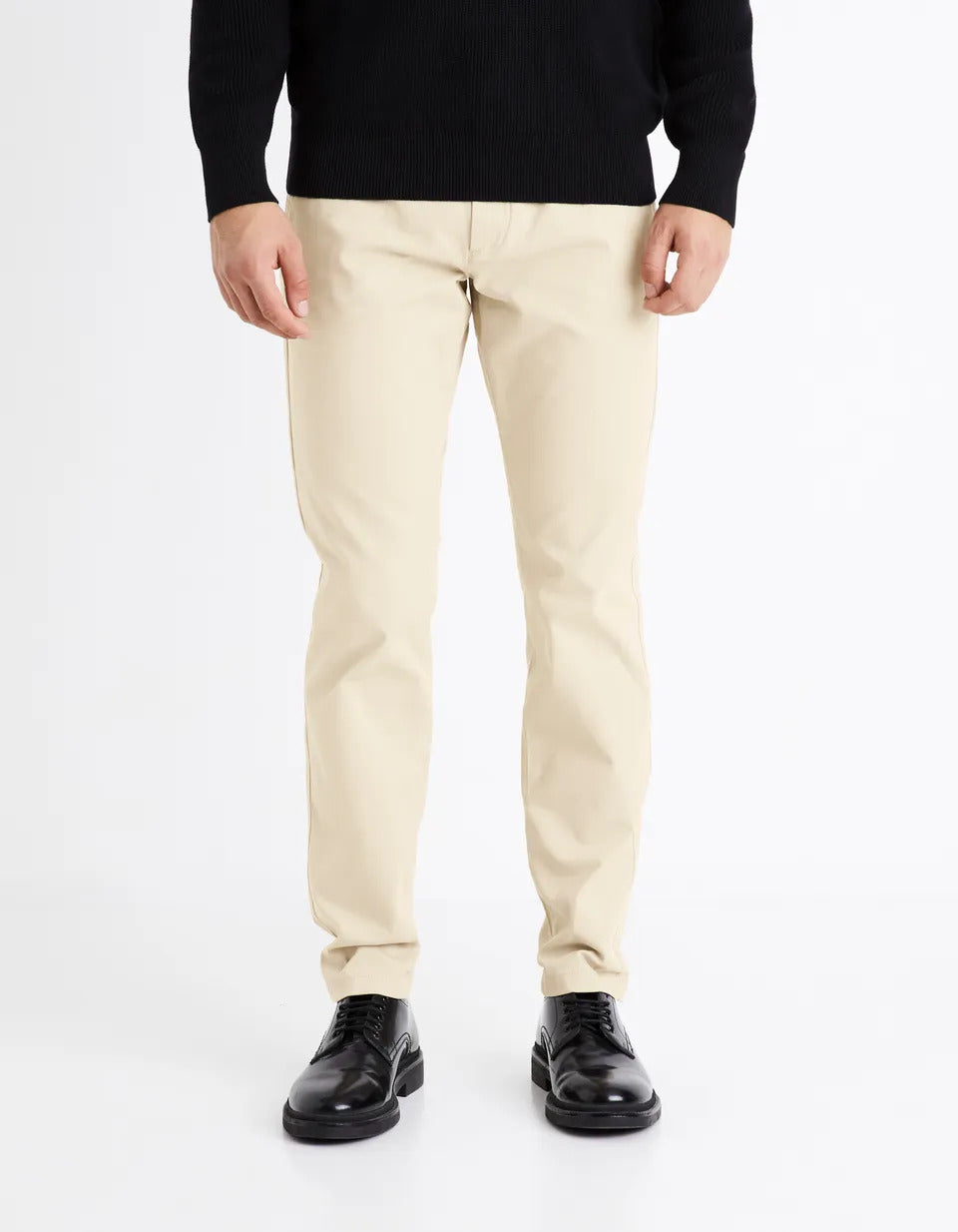 Beige Chino Trousers