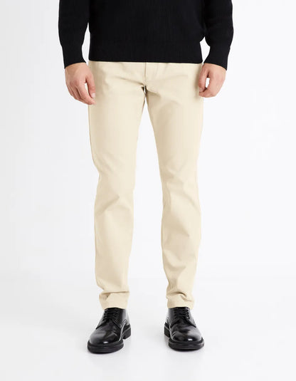 Beige Chino Trousers