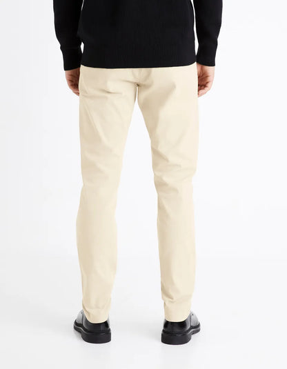 Beige Chino Trousers