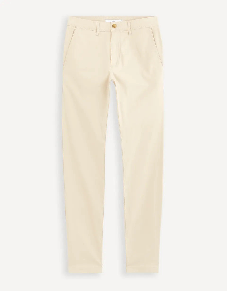 Beige Chino Trousers