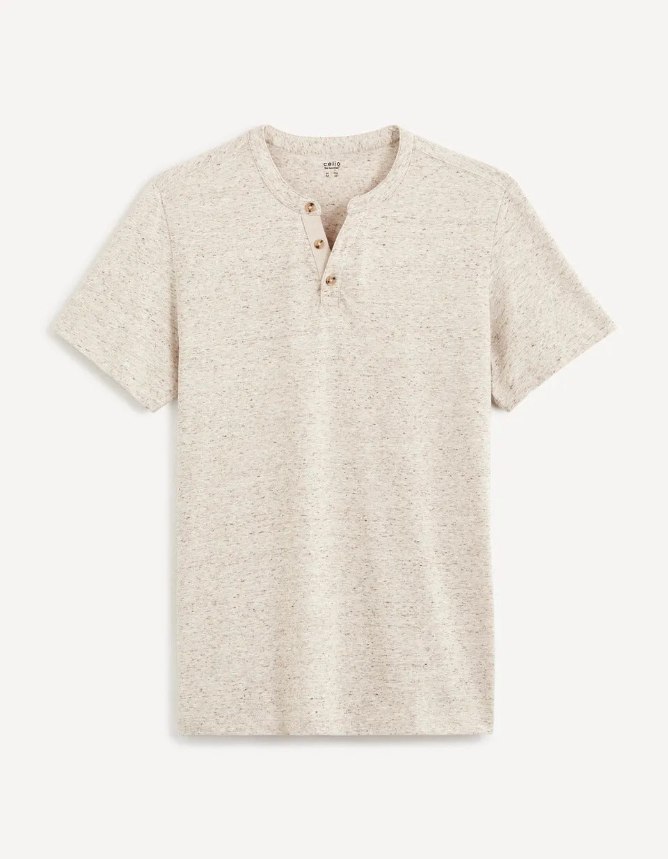 Beige Short Sleeve T-shirt