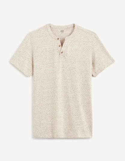 Beige Short Sleeve T-shirt