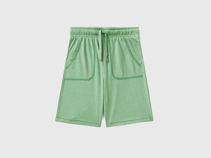 Bermudas In Recycled Fabric With Pocket - 01