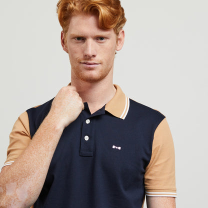 Bicolour Polo With Contrasting Trims - 04