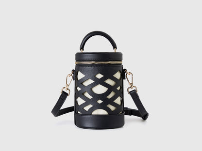 Black Mini Cylinder Bag