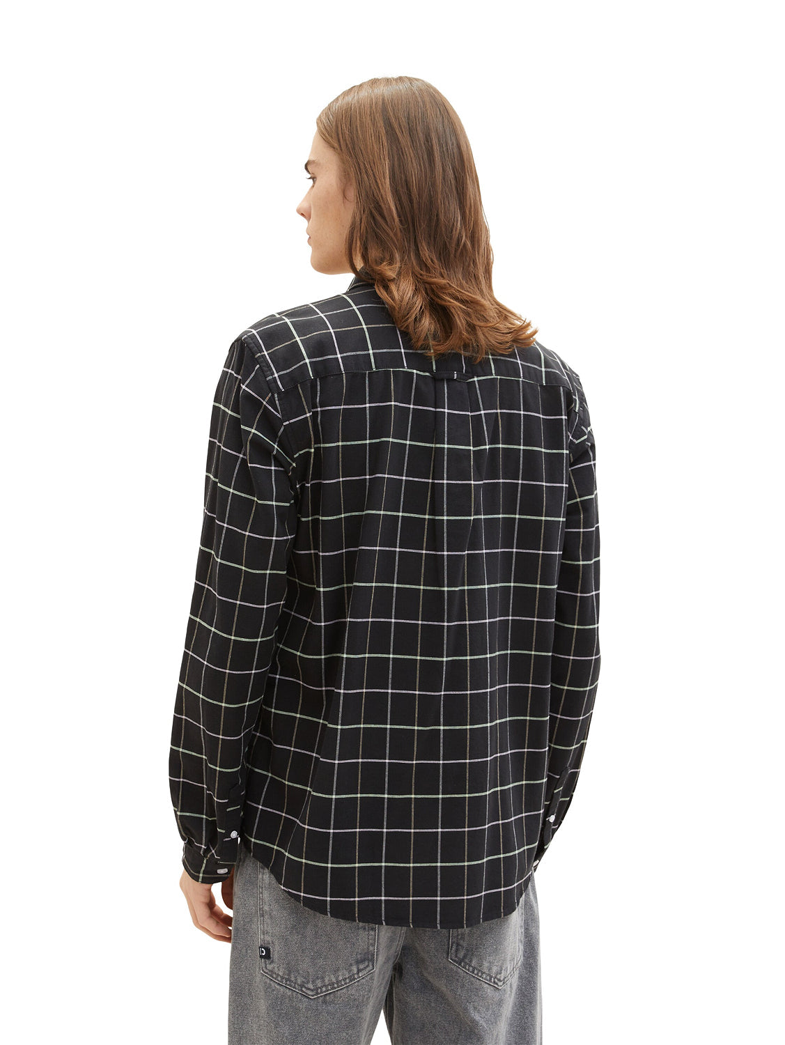 Black Striped Long Sleeve Shirt Tom Tailor