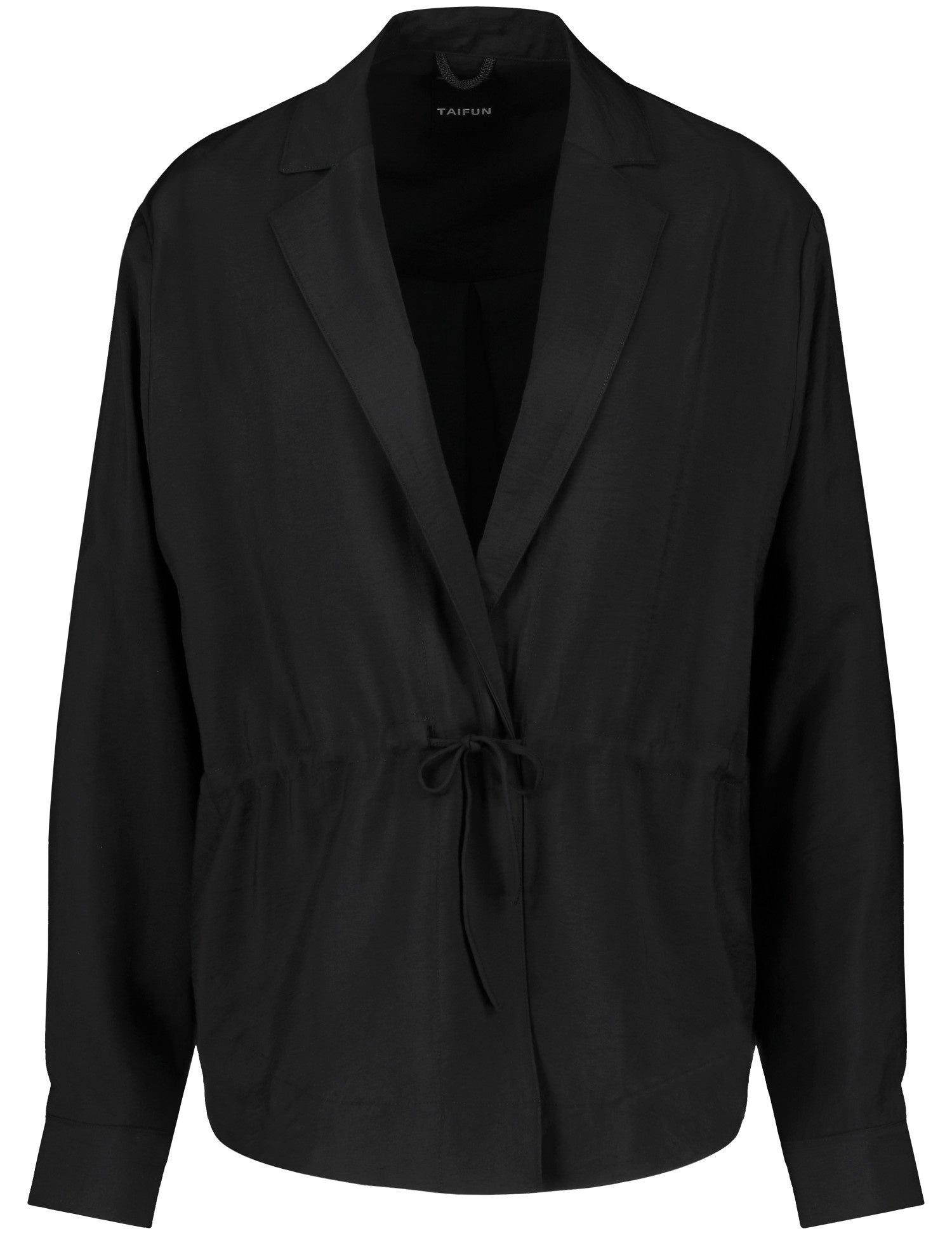 Blazer Jacket With A Drawstring Waist