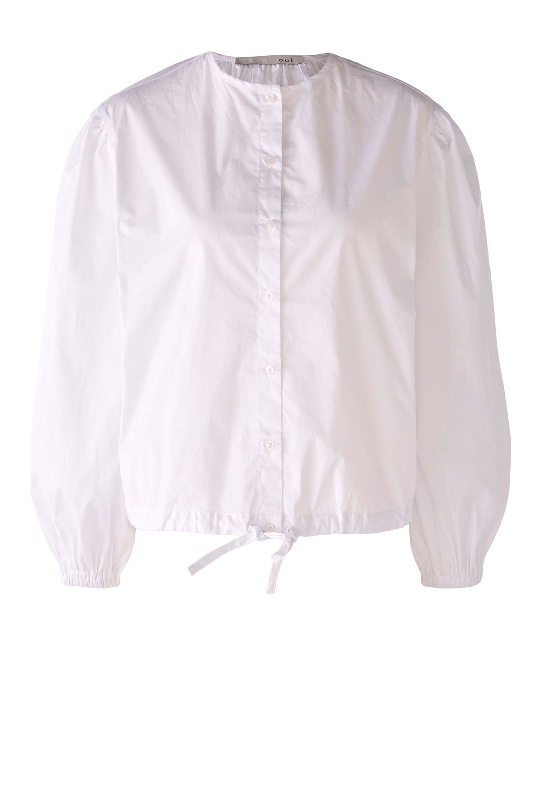 Blouse In Stretch Cotton Poplin