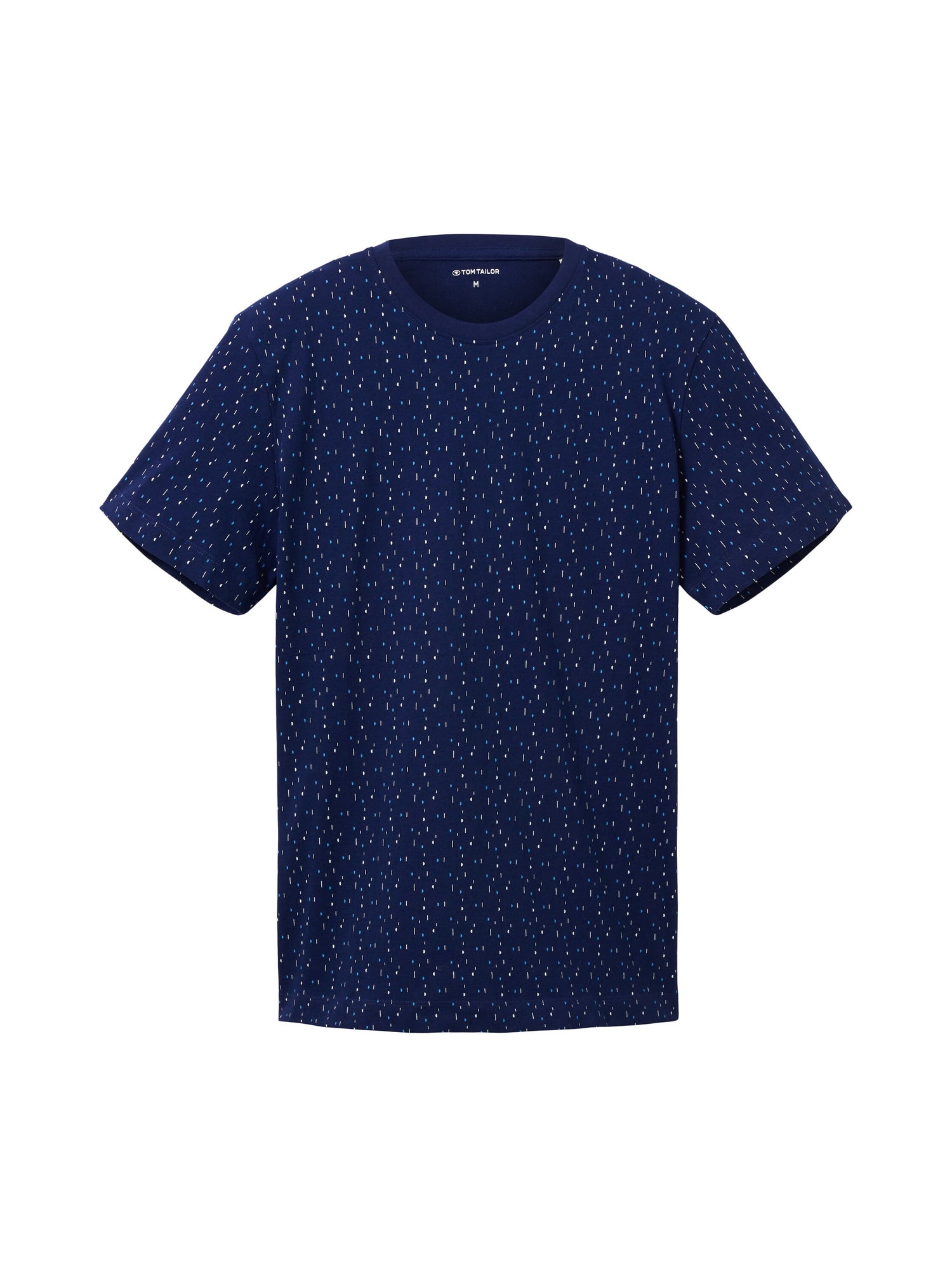 Blue All-Over Print Short Sleeve T-Shirt