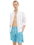 Blue All-Over Print Swimming Trunks - BEVAVA