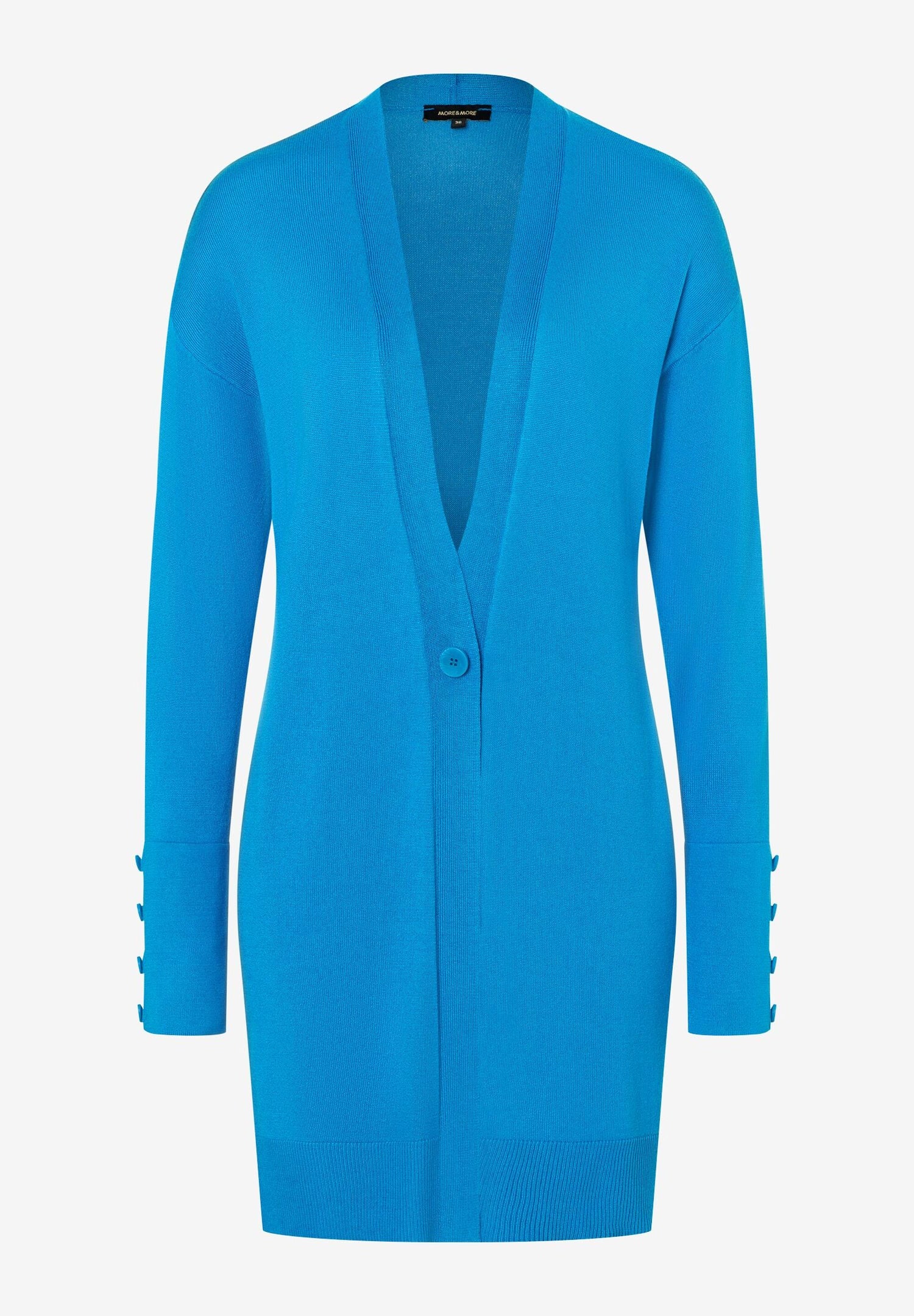 Blue Long Cardigan