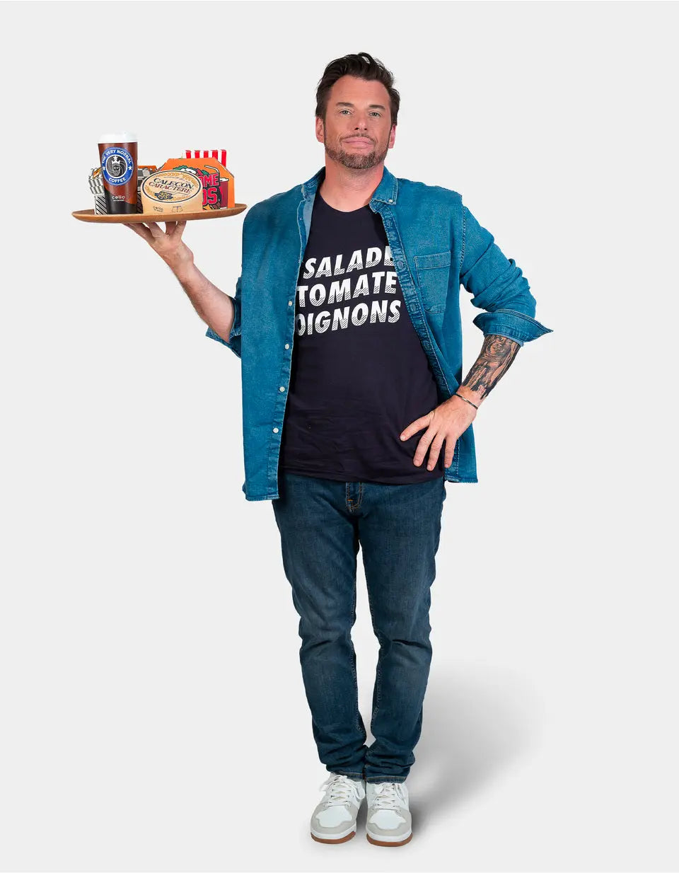 Blue Long Sleeve Shirt - BEVAVA