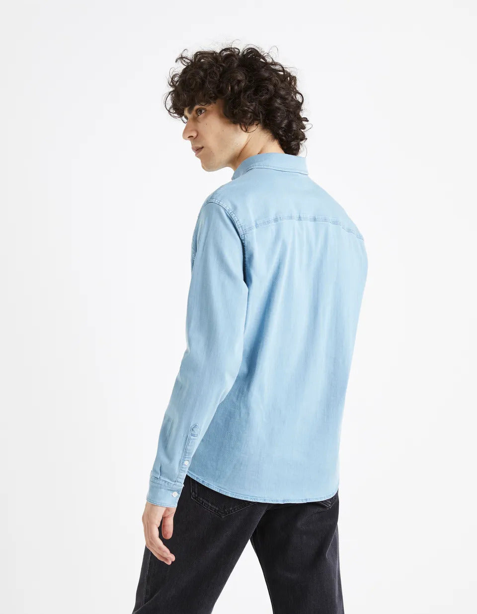 Blue Long Sleeve Shirt